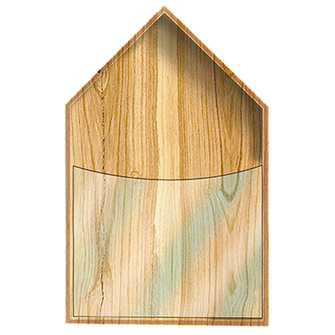 Napkin wall holder nature