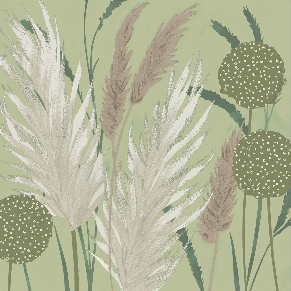 Feels green Napkin 33x33