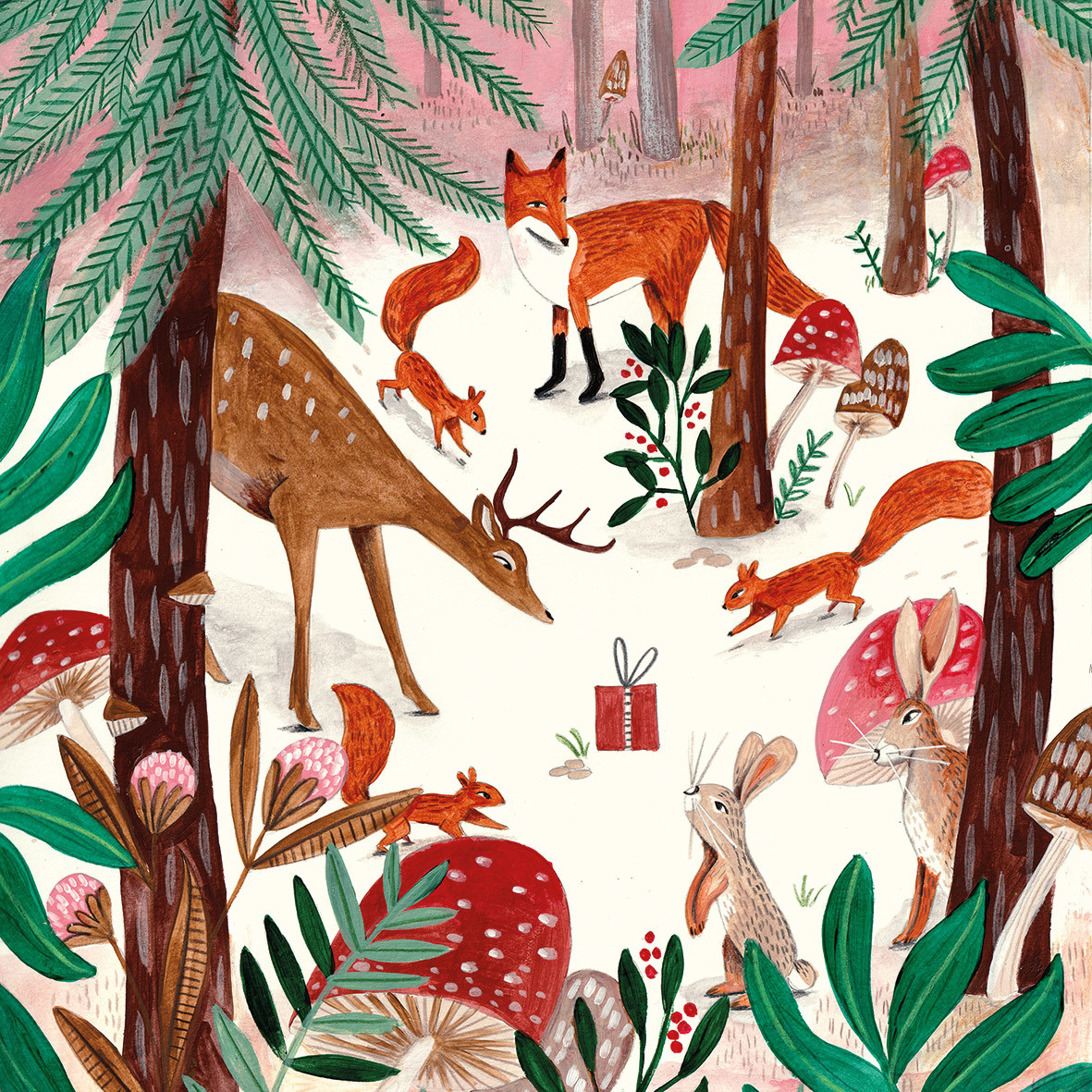 Let´s stick together Napkin 33x33