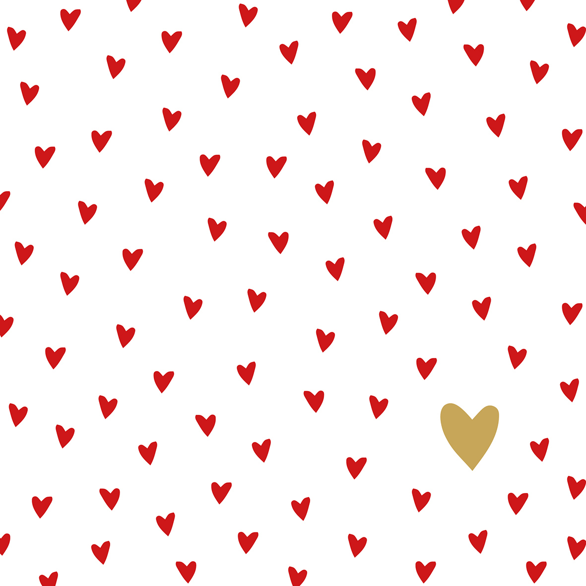 Little Hearts 33x33 cm Little Hearts 33x33 cm