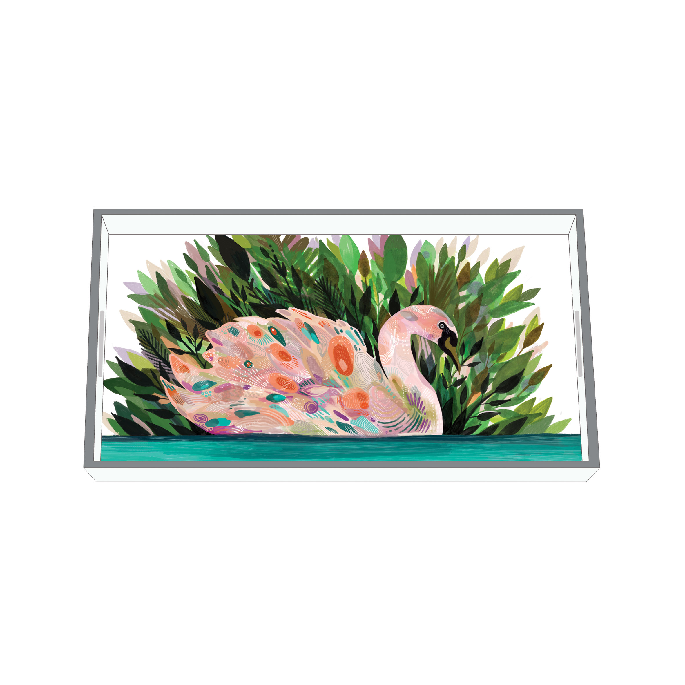 Swan Song Serving Tray