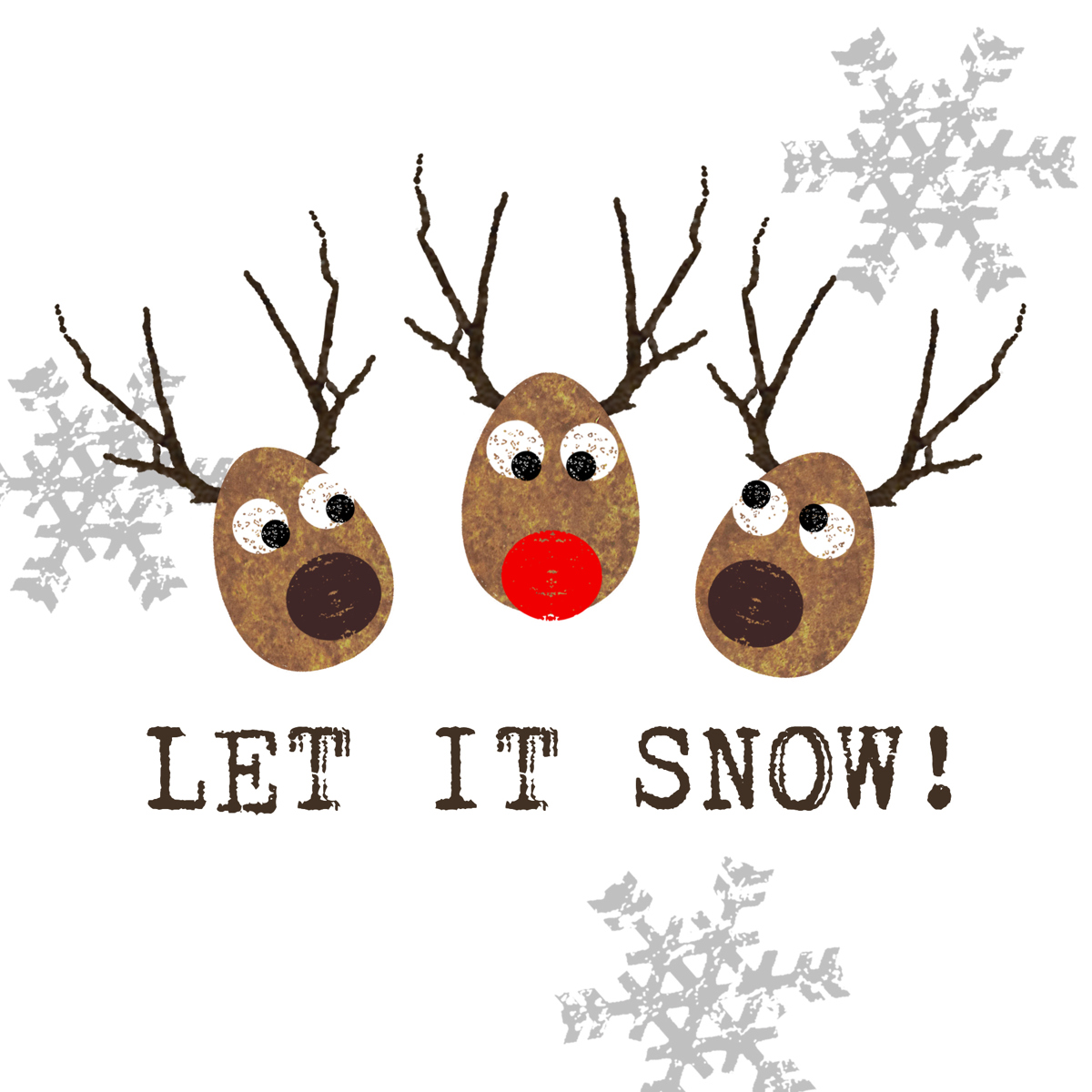 Let it snow Napkin 33x33