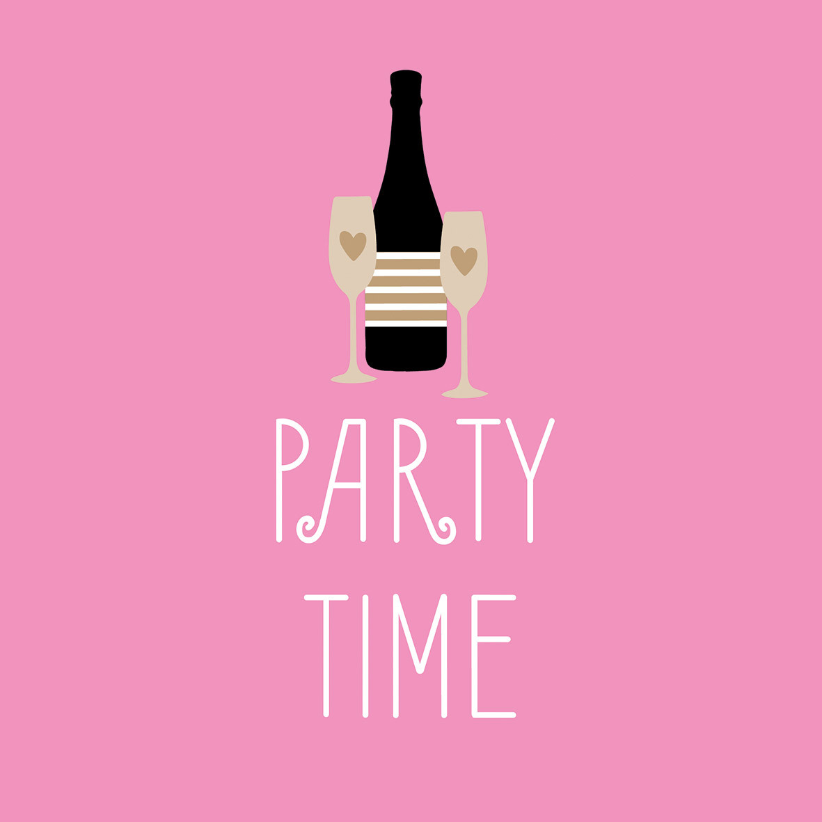 Cheers to rosé Napkin 33x33