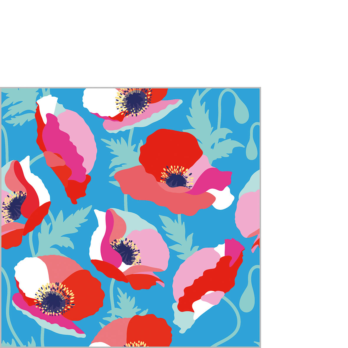 Toshiba blue Napkin 25x25