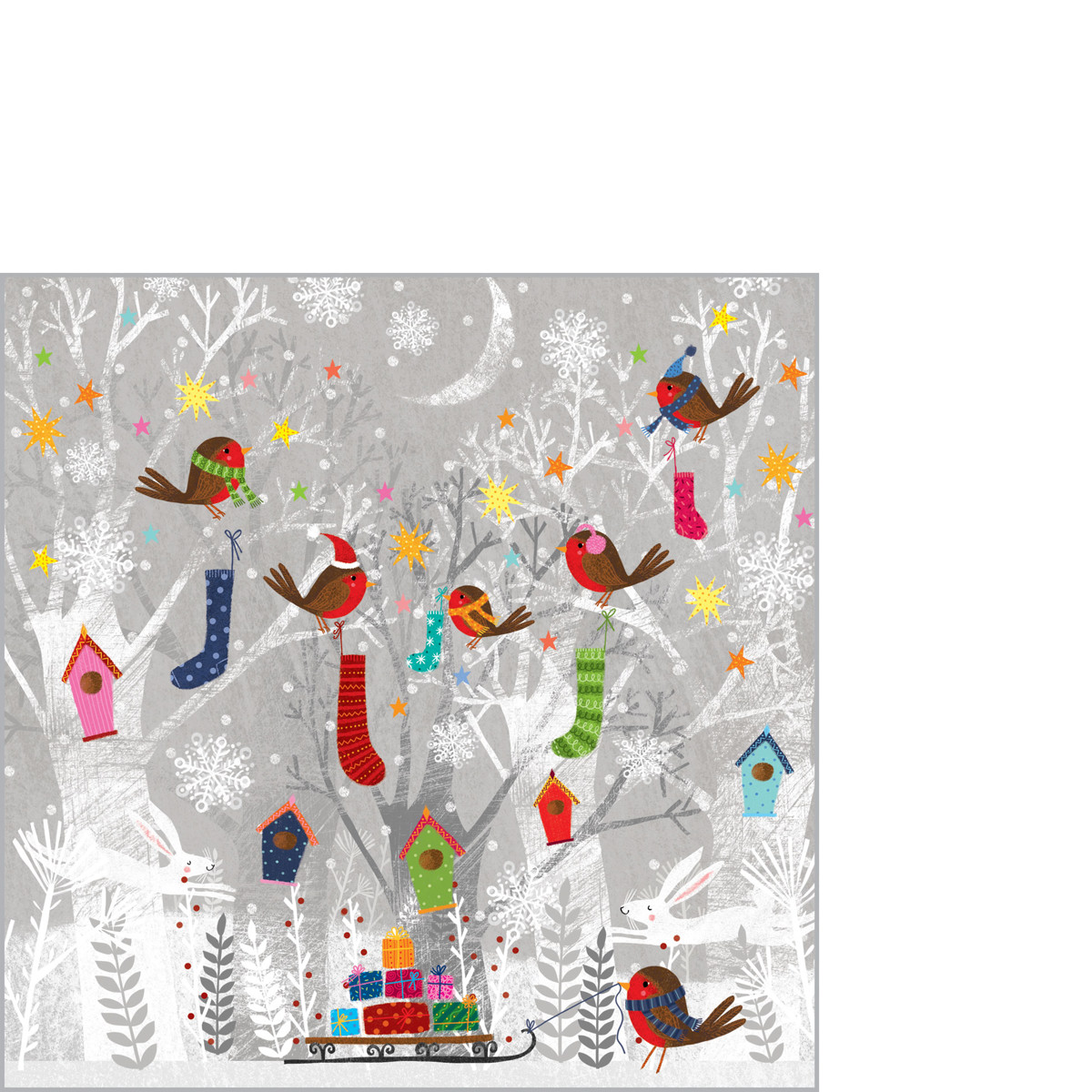 Tree Party Napkin 25x25