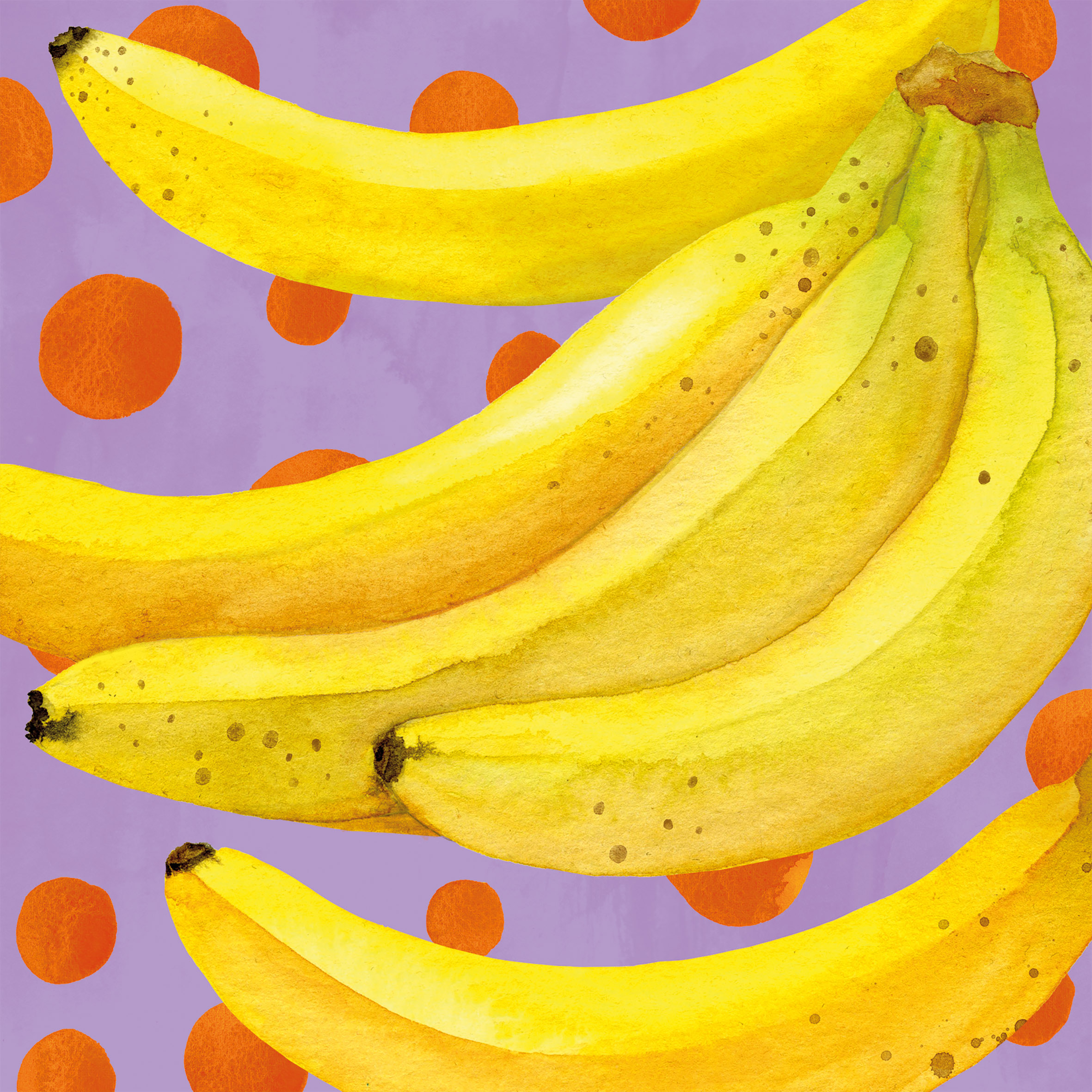 Bananas & Dots Napkin 33x33
