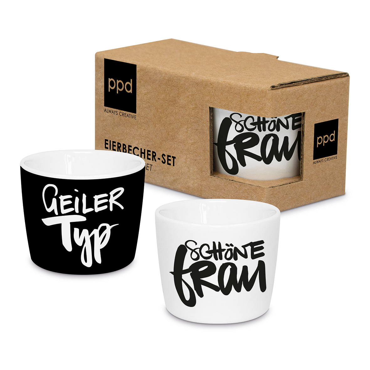 Typ&Frau Egg Cup Set CB Typ&Frau Egg Cup Set CB