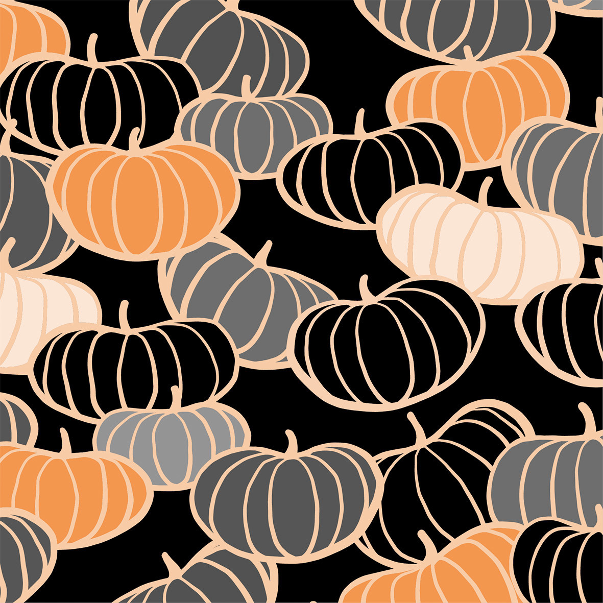 Pumpkins Napkin 33x33 Pumpkins Napkin 33x33