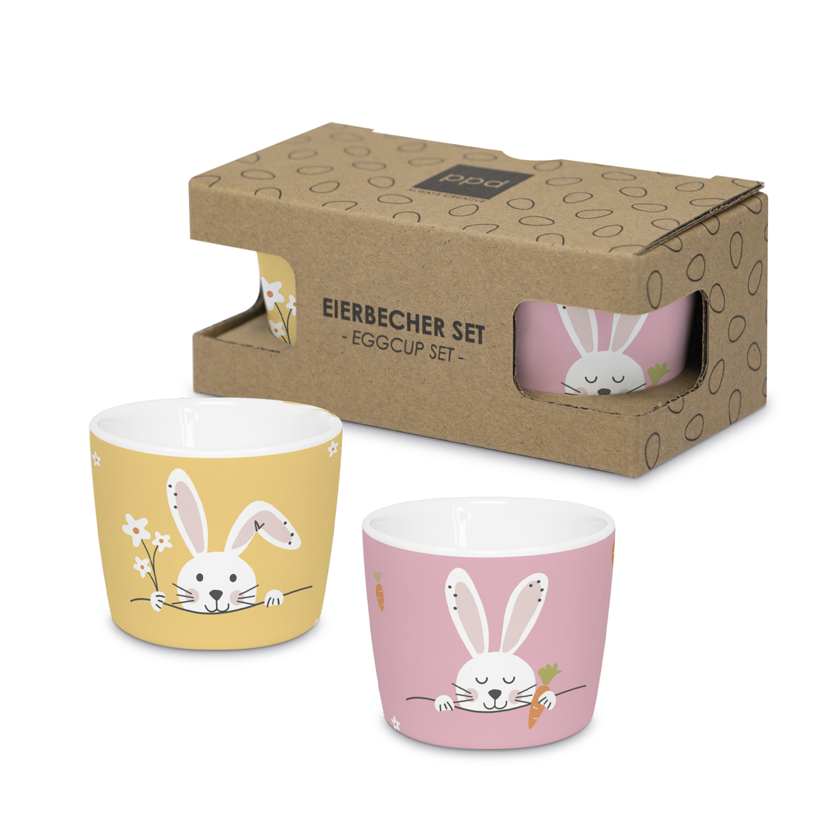 Hello & Easter Egg Cup Set CB