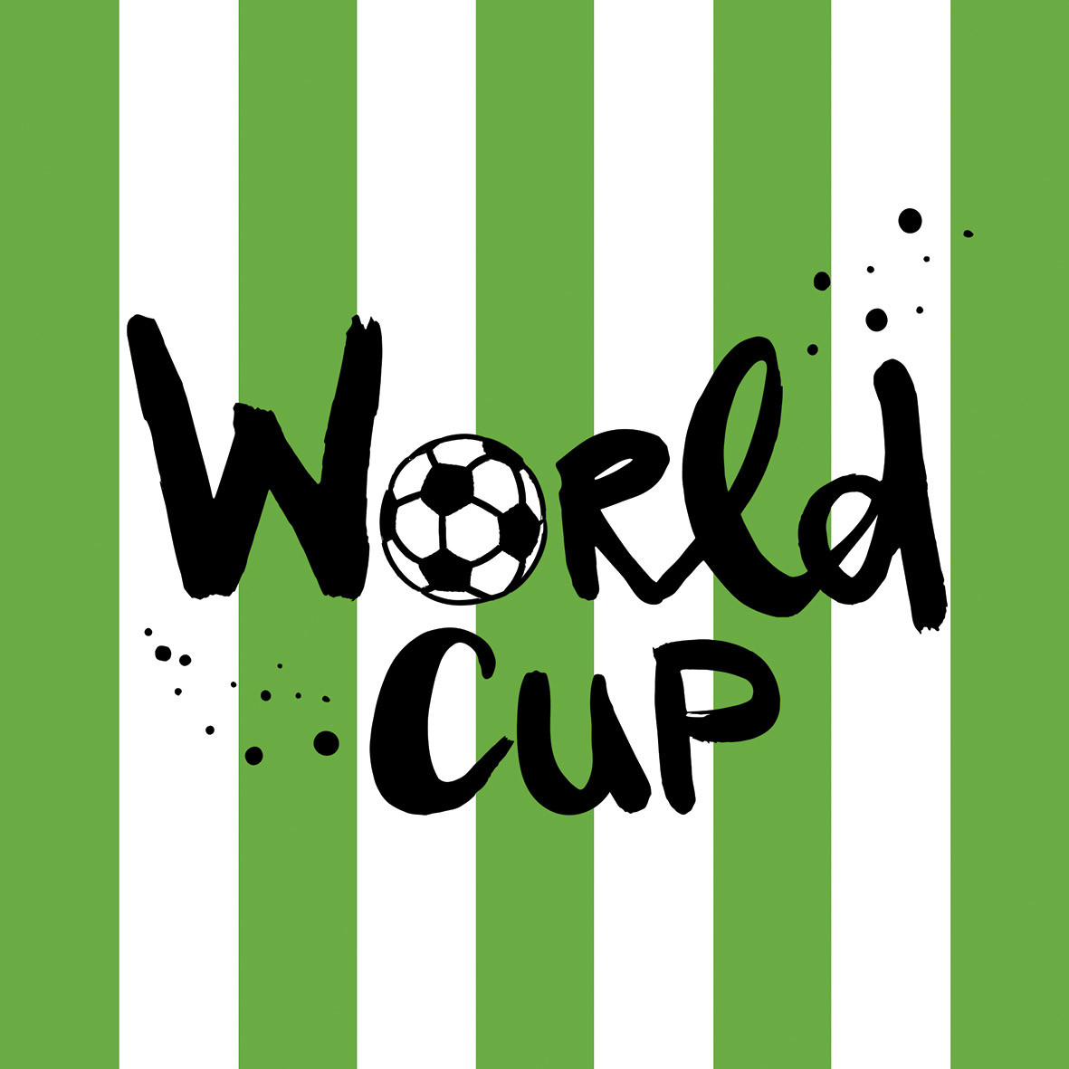 World Cup Napkin 33x33