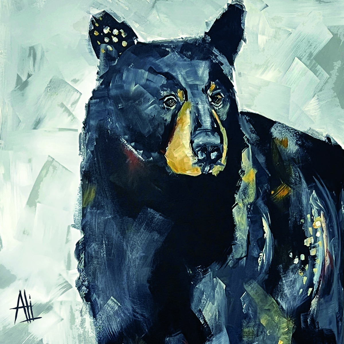 Frontier Bear Napkin 25x25
