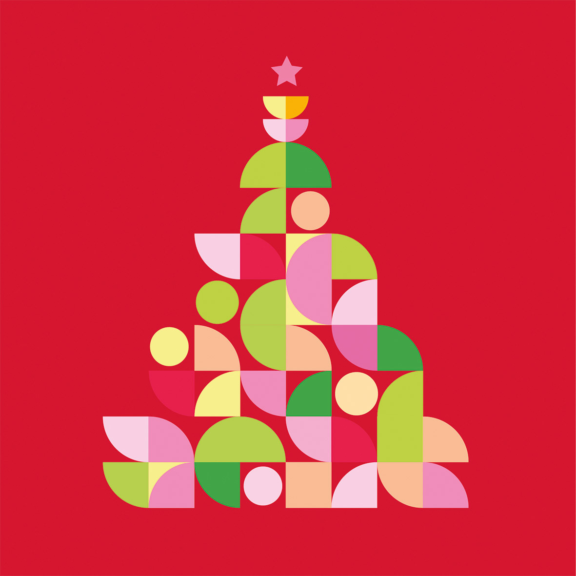 X-Mas Graphic Napkin 33x33