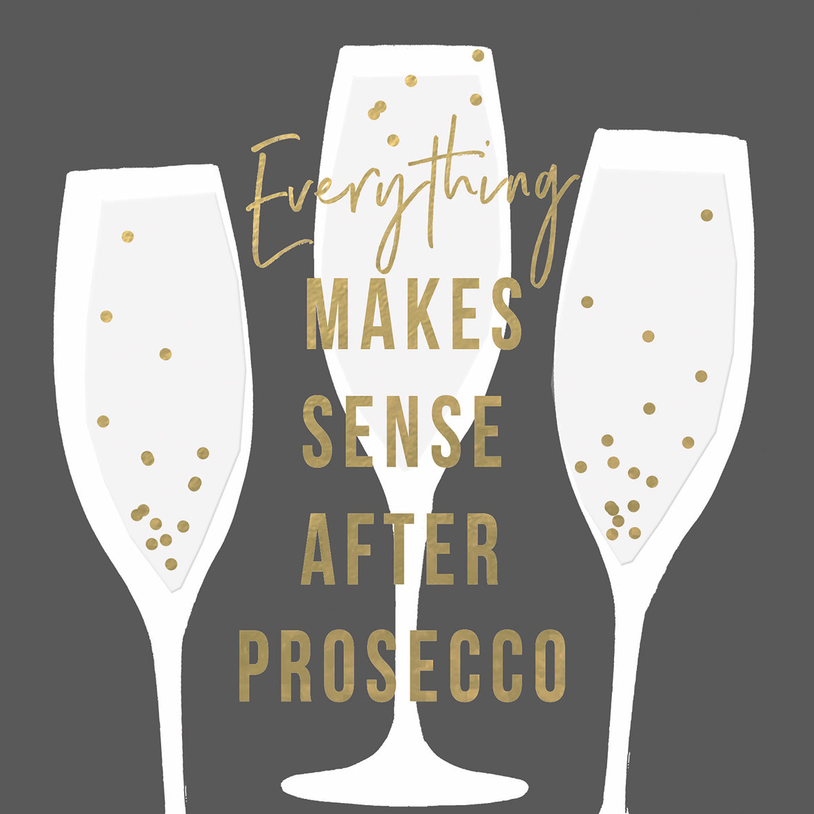 Makes Sense gray Napkin 33x33 Makes Sense gray Napkin 33x33