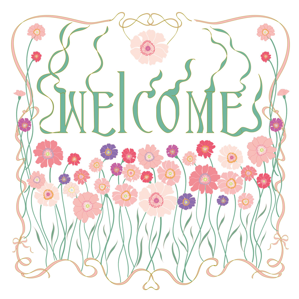 Nouveau Welcome Napkin 33x33 Nouveau Welcome Napkin 33x33