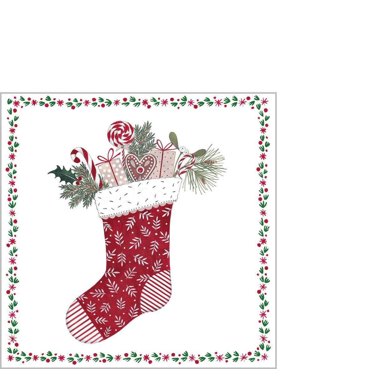 Stocking Napkin 25x25