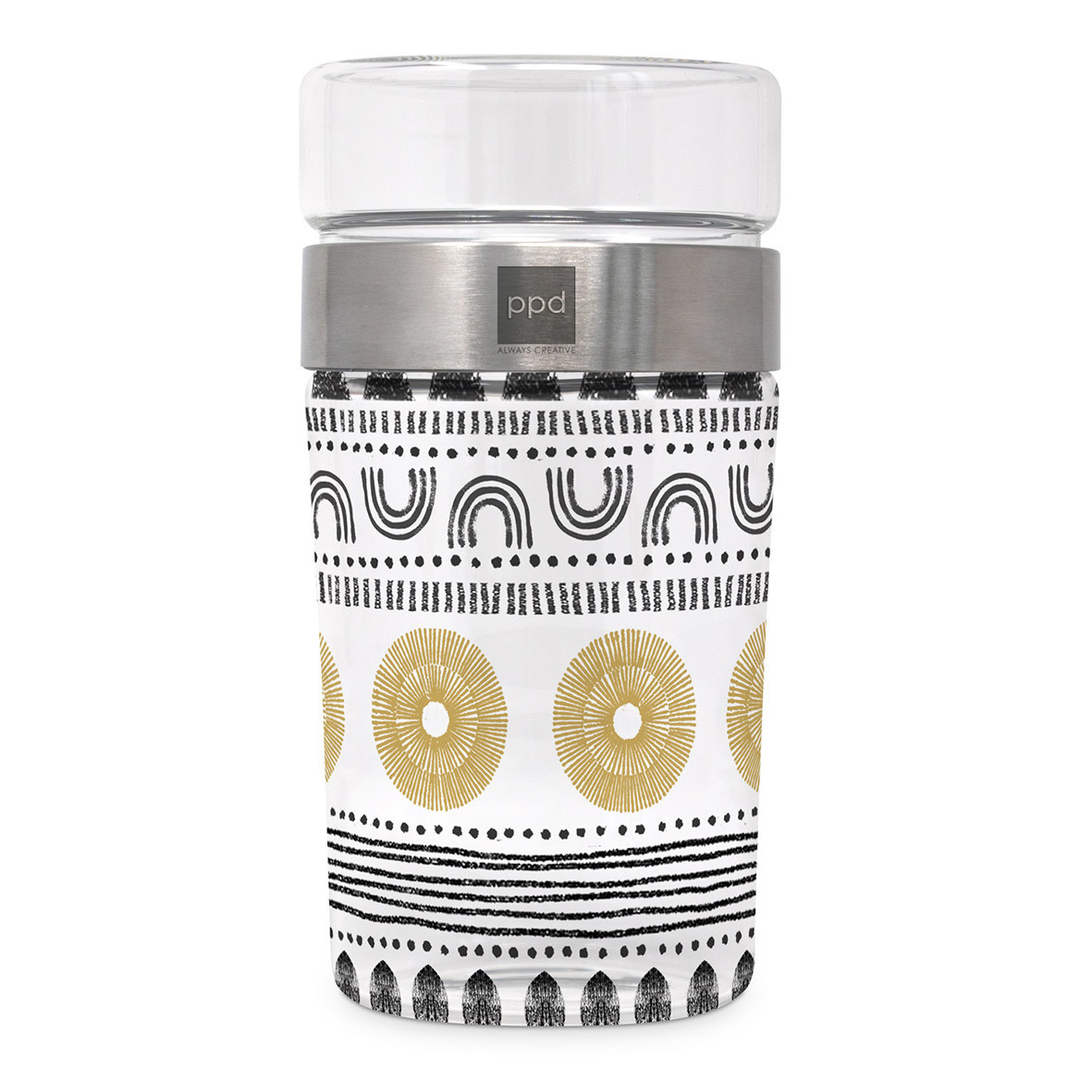 Snack2Go Glass Ethno Style