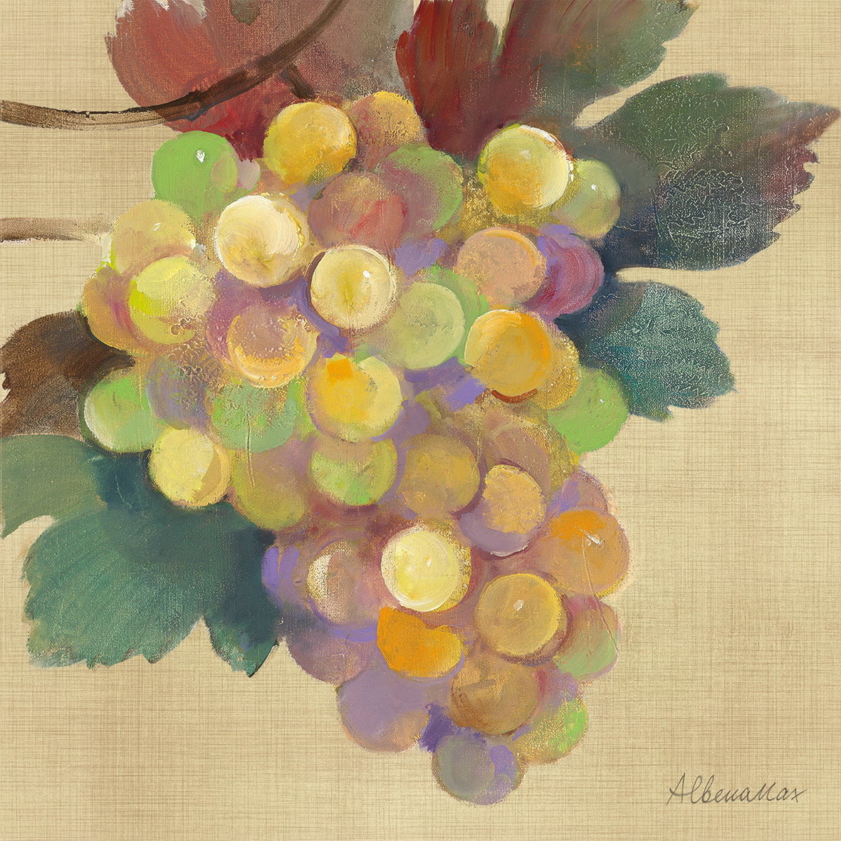 Wine Country White Napkin 33x33