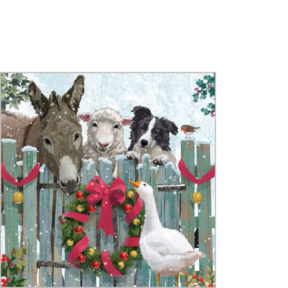 Holiday Get-Together Napkin 25x25 Holiday Get-Together Napkin 25x25