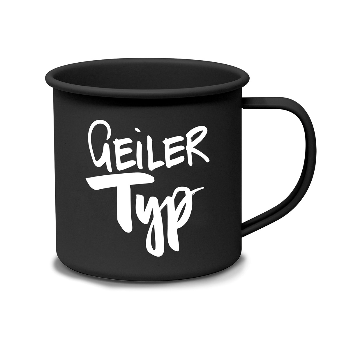 Geiler Typ Metal Mug D@H Geiler Typ Metal Mug D@H