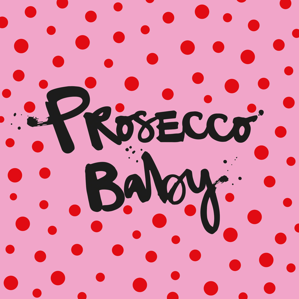 Prosecco Baby Napkin 33x33