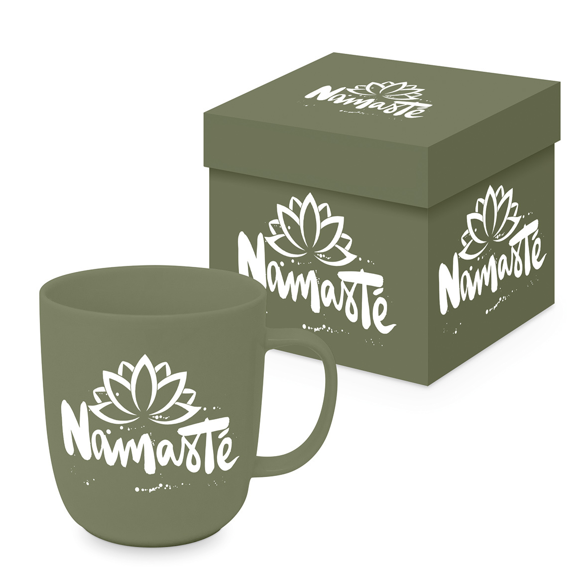 Namasté green Matte Mug GB