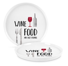 Wine Food Trend Plate 27