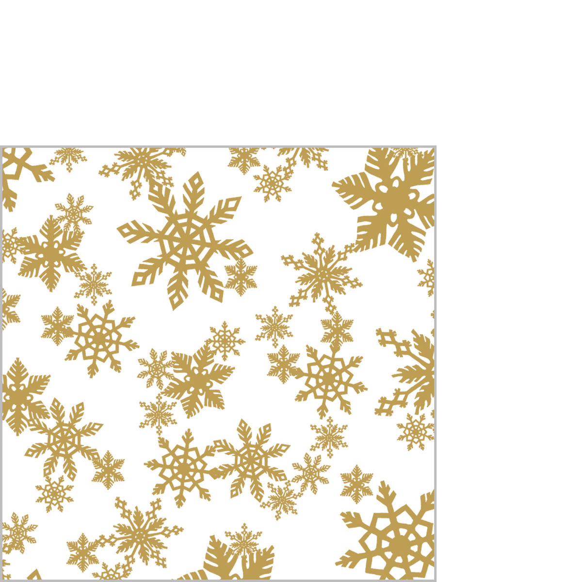 Cristalli di neve Napkin 25x25