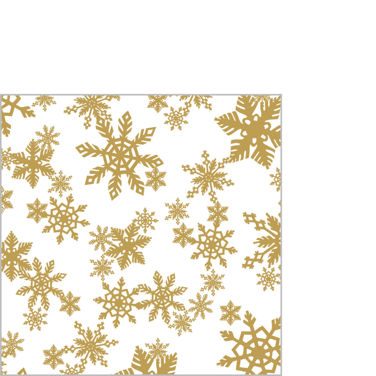 Cristalli di neve Napkin 25x25 Cristalli di neve Napkin 25x25