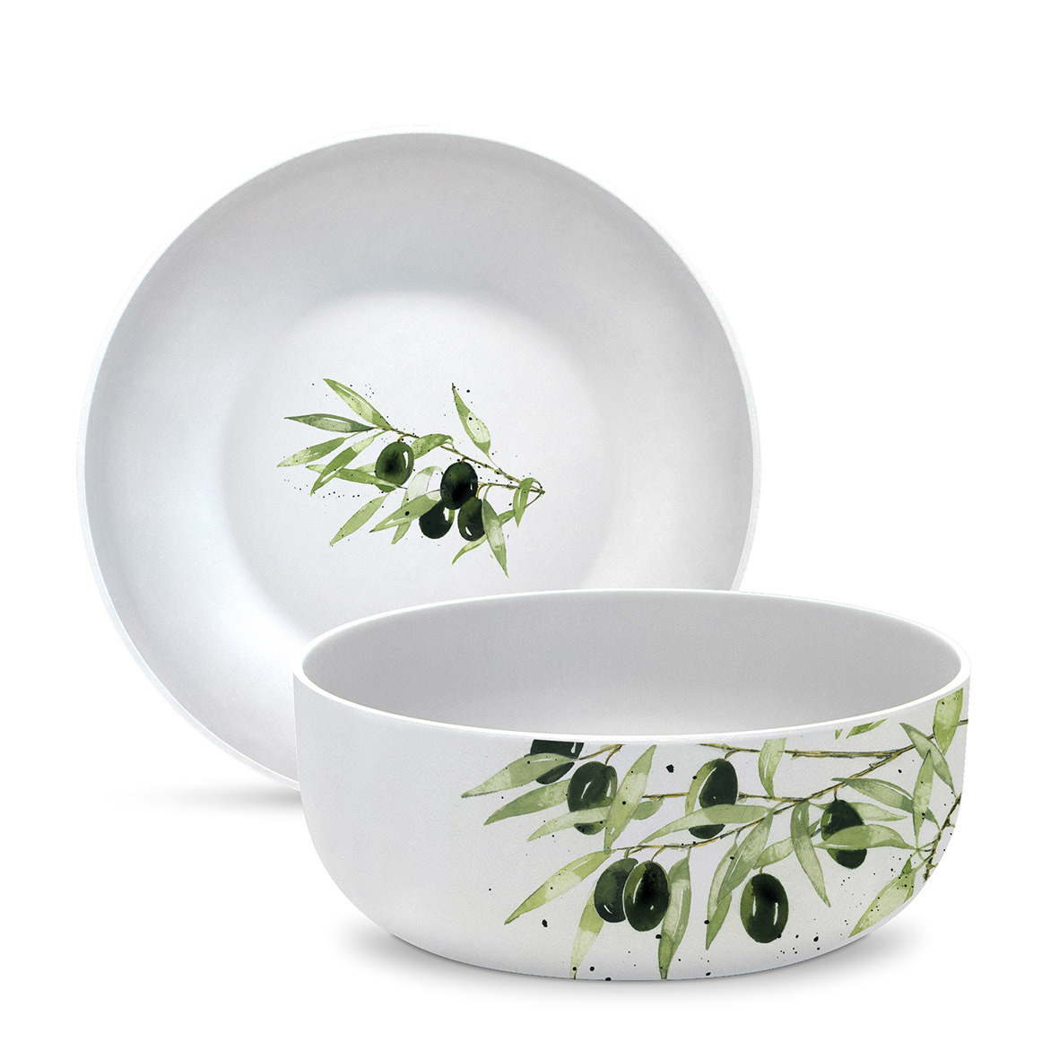 Olives Matte Bowl 16 Olives Matte Bowl 16