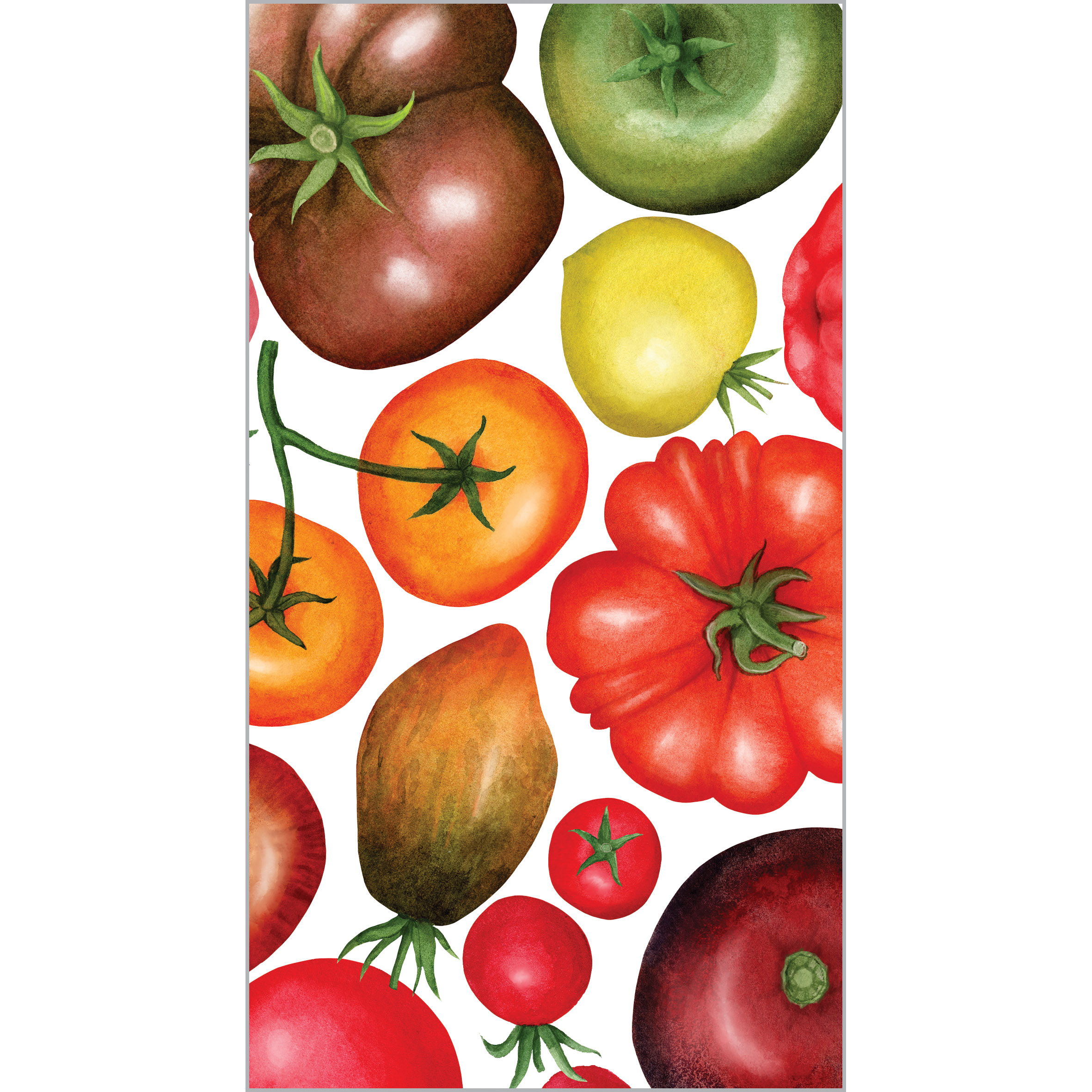 Tomato Mix GuestTowels 33x40