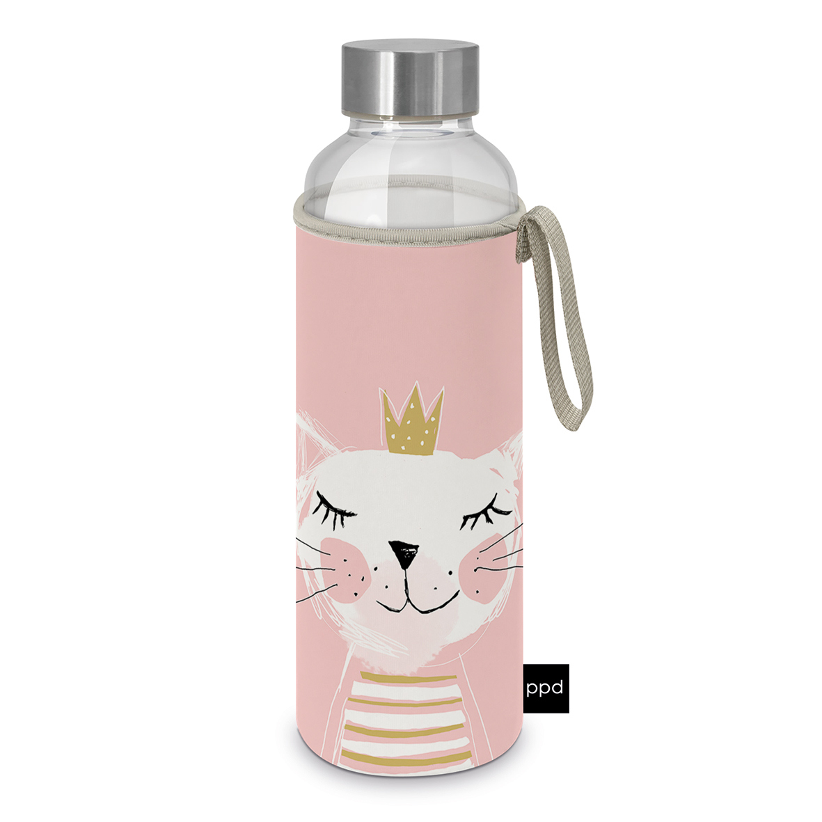 Happy Cat Bottle & Sleeve 5