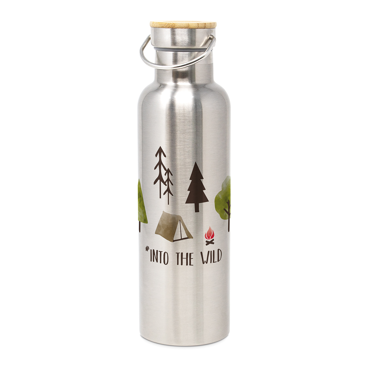Stainless Steel Bottle Into the wild