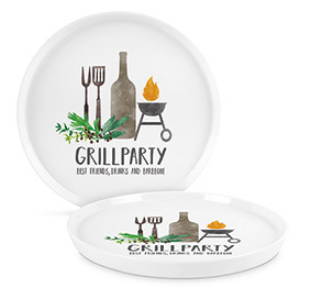 Grill & Beer Trend Plate 27
