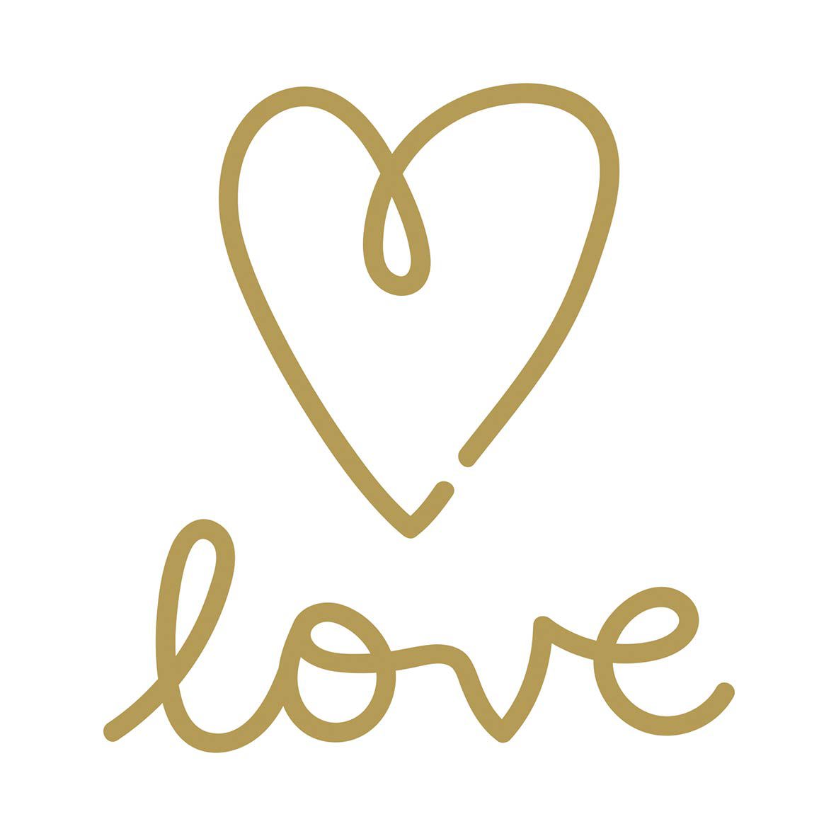 LOVE Napkin 25x25 LOVE Napkin 25x25