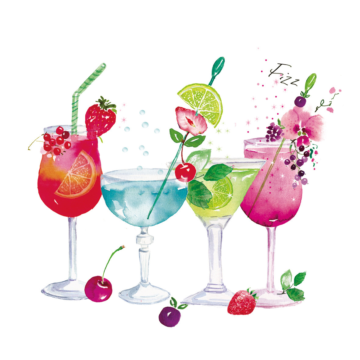 Birthday Cheers 25x25 cm Birthday Cheers 25x25 cm