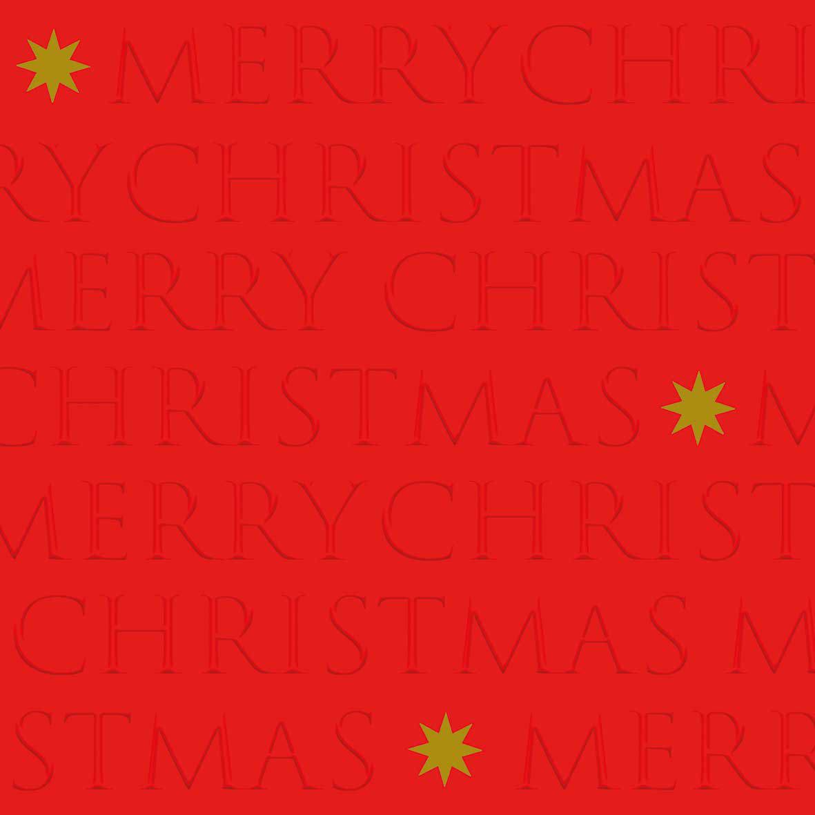 Christmas Letters red Napkin 33x33 relief Christmas Letters red Napkin 33x33 relief