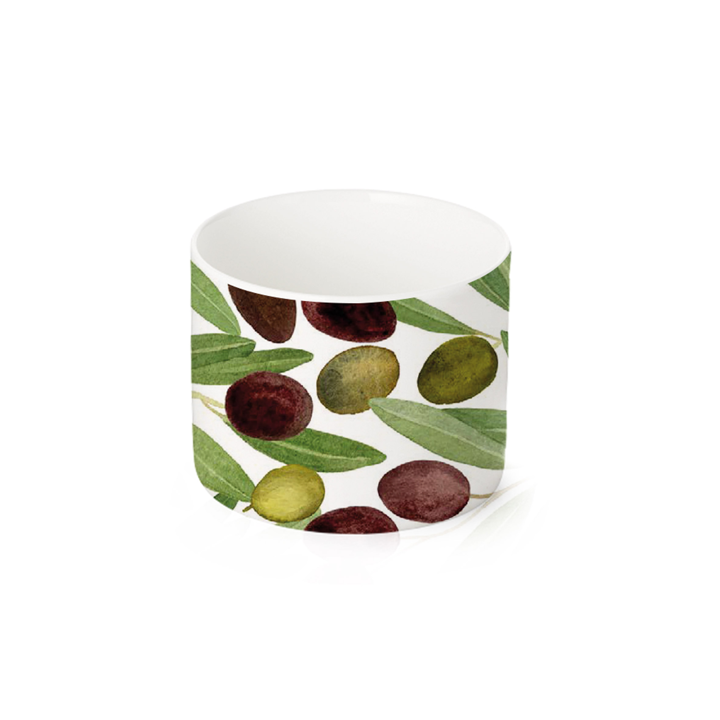 Olives & White FBC Small Bowl