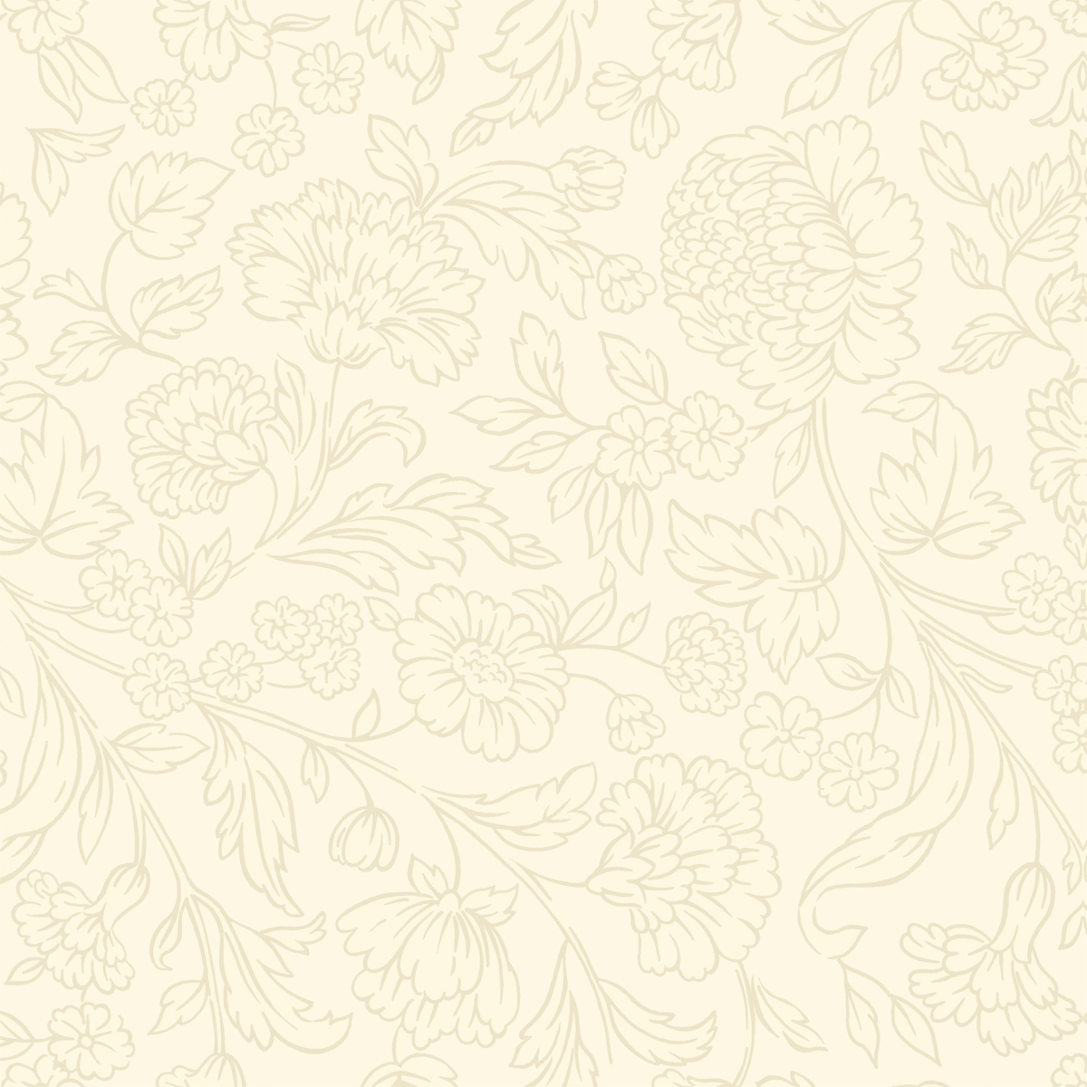 George V. embossed ivory 33x33 cm