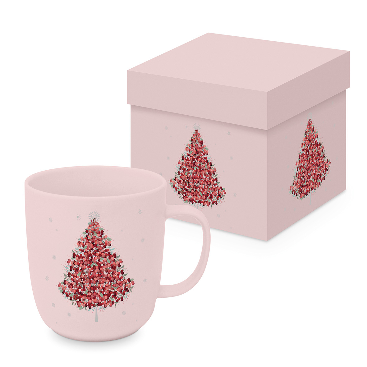 Christmas Tree in Rosé Matte Mug GB Christmas Tree in Rosé Matte Mug GB