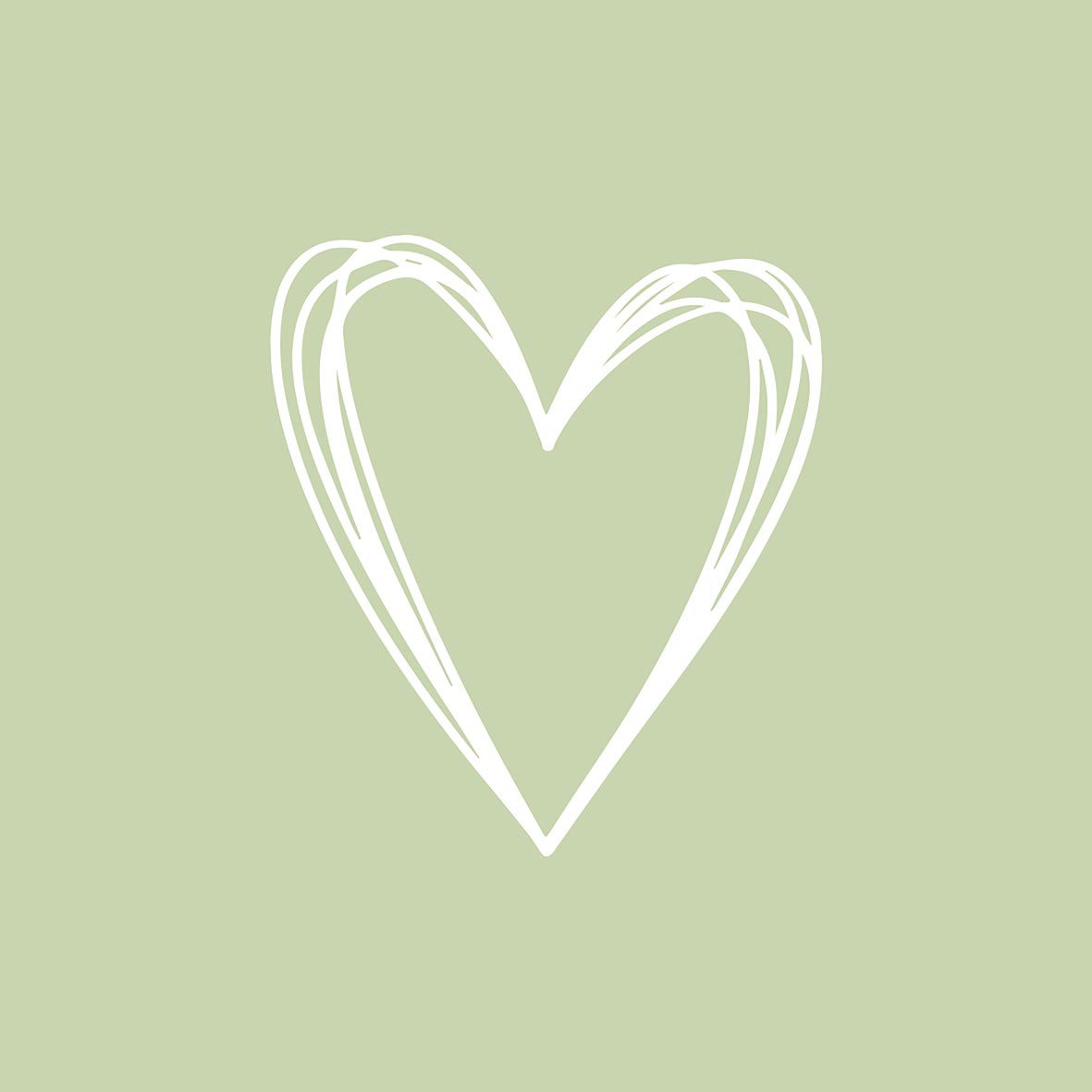 Pure Heart green Napkin 33x33
