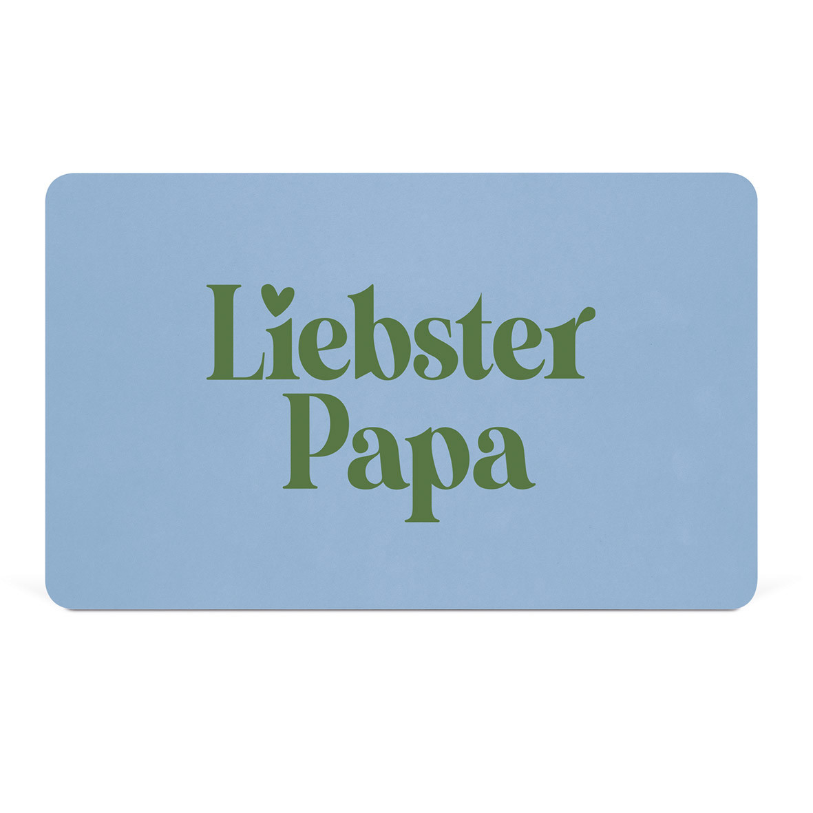 Liebster Papa D@H Tray