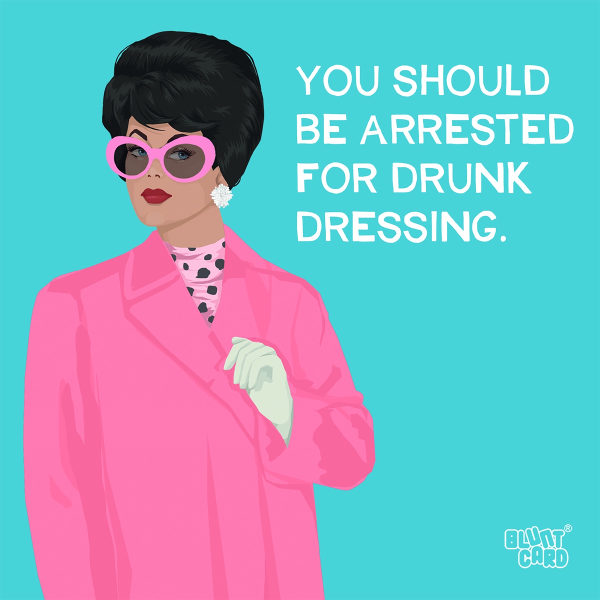 Drunk Dressing Napkin 25x25