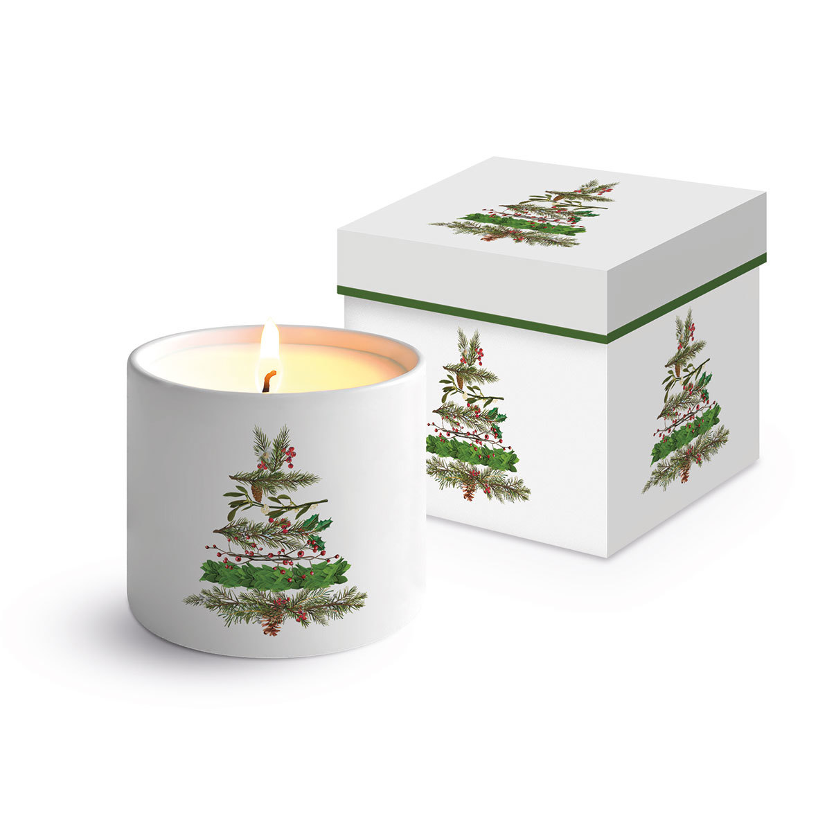 Christmas Arbor Bone China Candle GB Christmas Arbor Bone China Candle GB