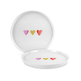 Aquarell Hearts Trend Plate 21 Aquarell Hearts Trend Plate 21
