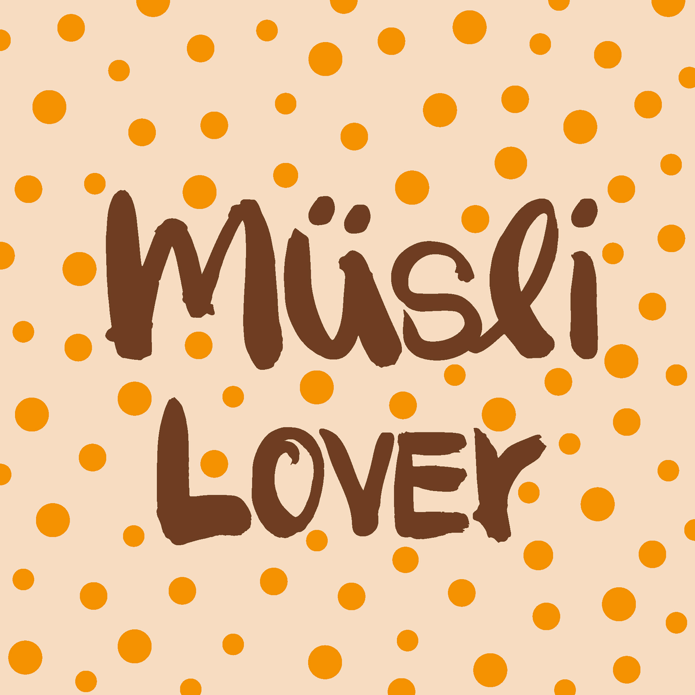 Müsli Lover Napkin 33x33
