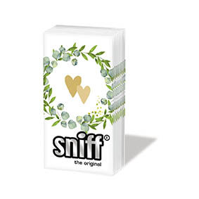 Two Hearts Sniff Tissue