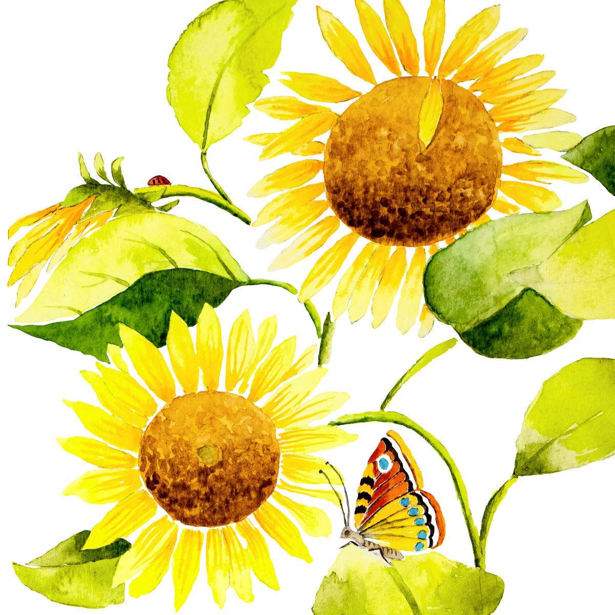 Sunflowers Napkin 33x33