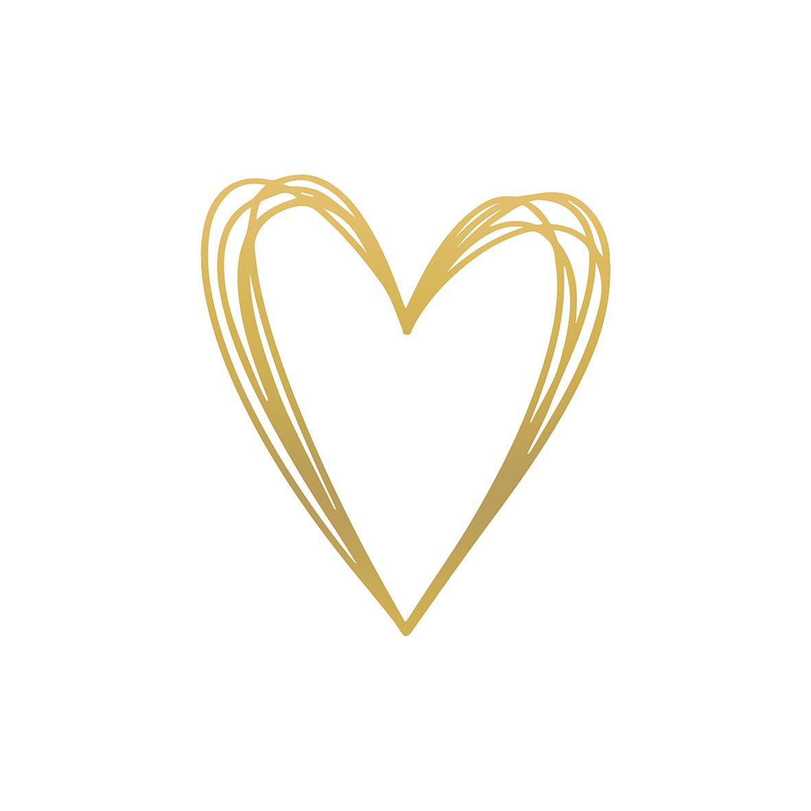 Pure Heart gold Napkin 33x33 Pure Heart gold Napkin 33x33