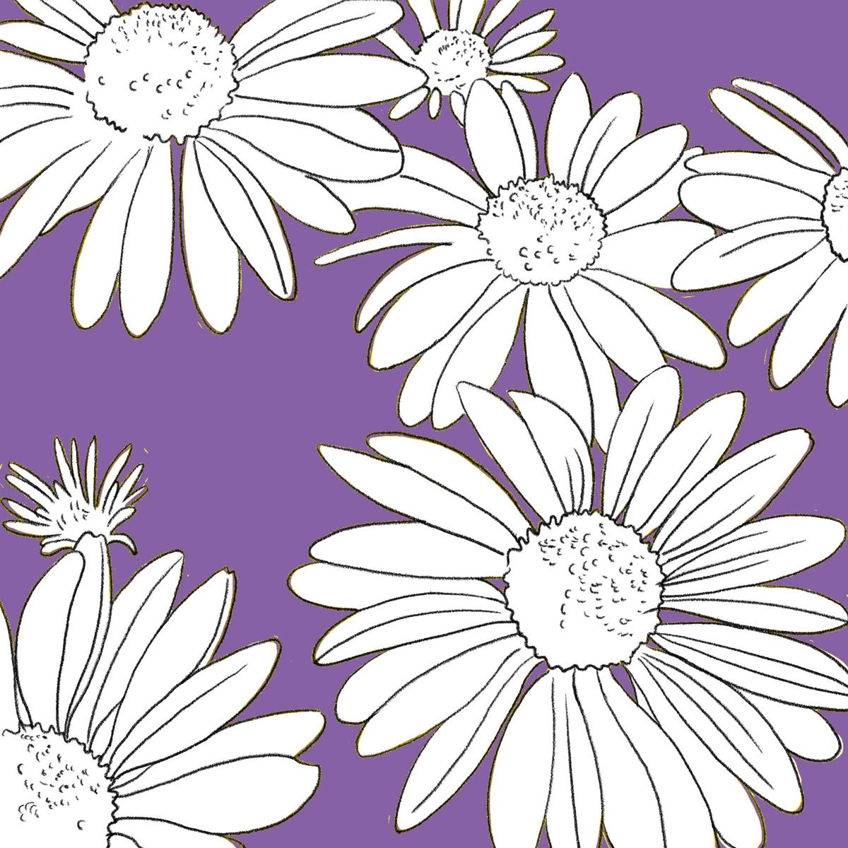 Peggy purple Napkin 25x25 Peggy purple Napkin 25x25