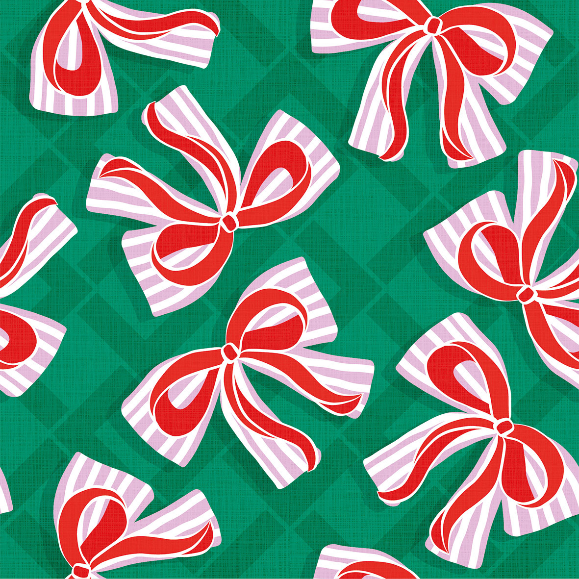 Bows green Napkin 33x33